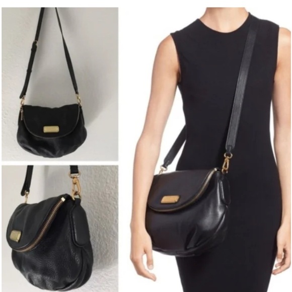 Marc by Marc Jacobs Black Leather Crossbody Bag - Picture 7 of 11